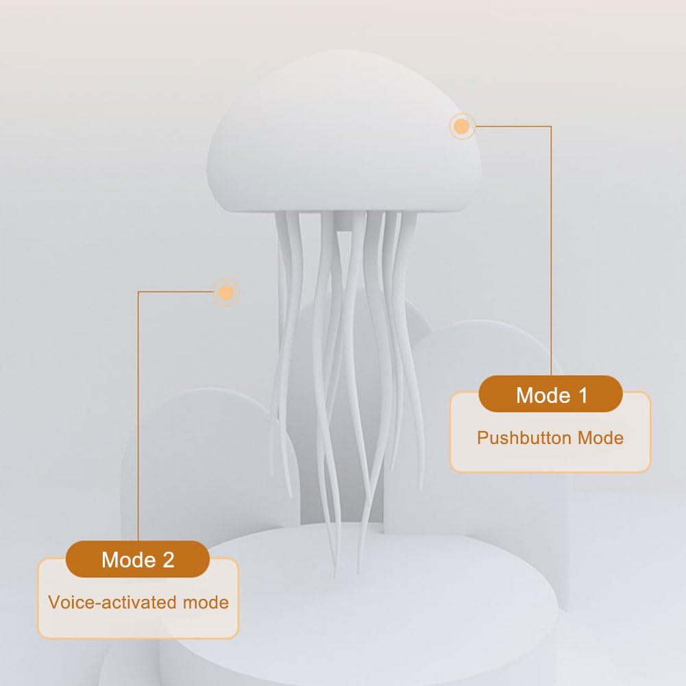 Rechargeable Jellyfish Table Lamp