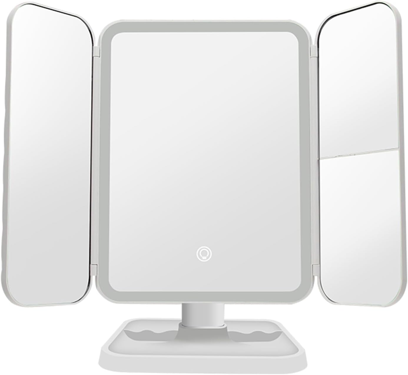 3 Folds Lighted Makeup Mirror