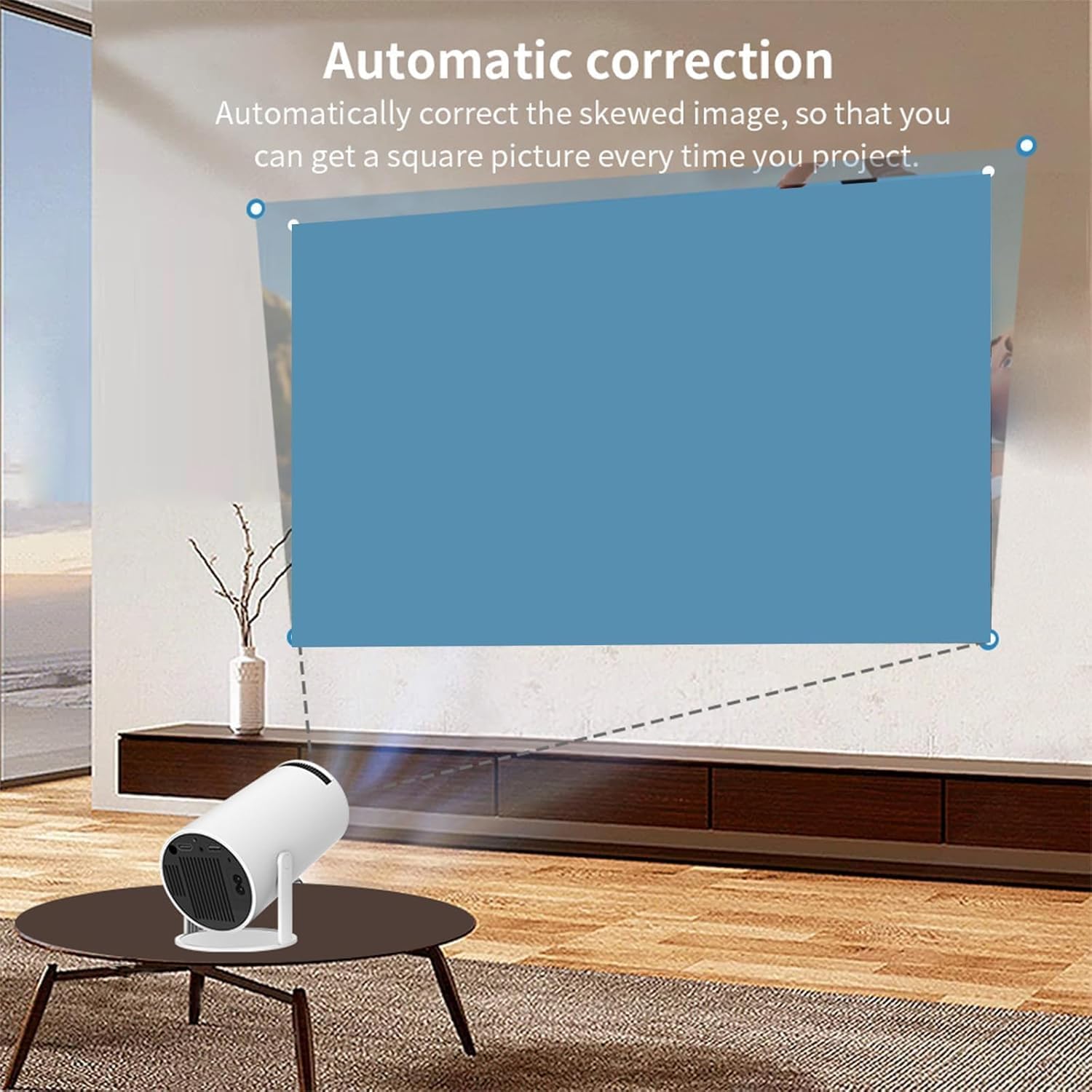 Outdoor Mini Projector R1 with Battery