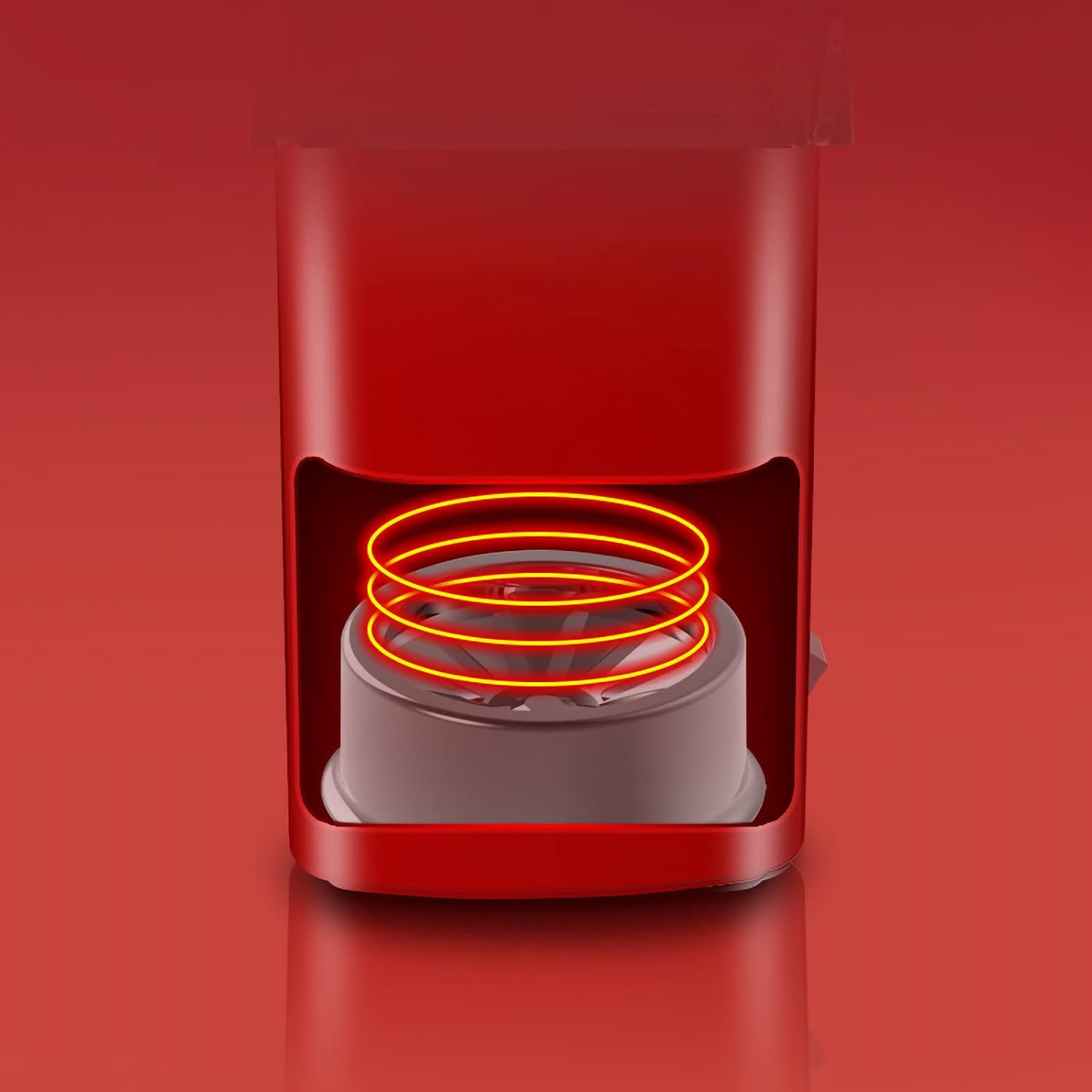 Mini Home Popcorn Maker with Measuring Cup and Removable Lid